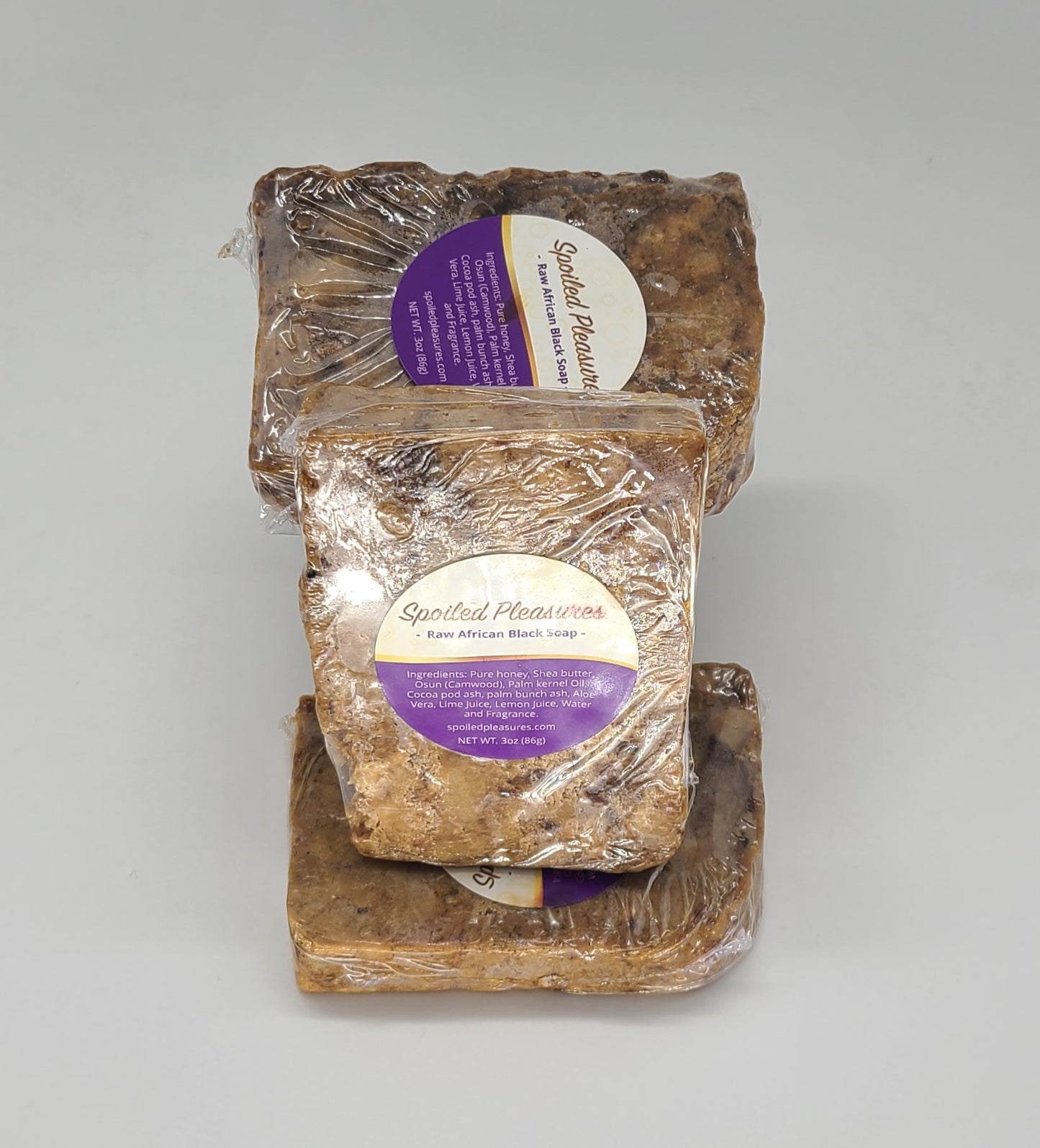 Raw African Black Soap