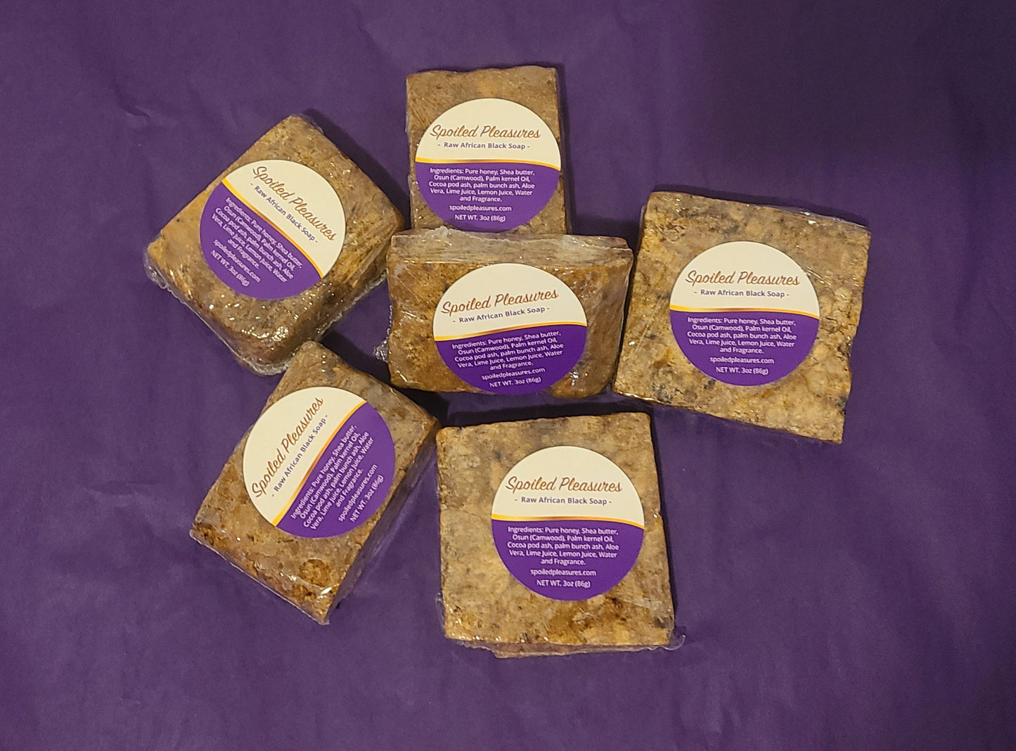 Raw African Black Soap