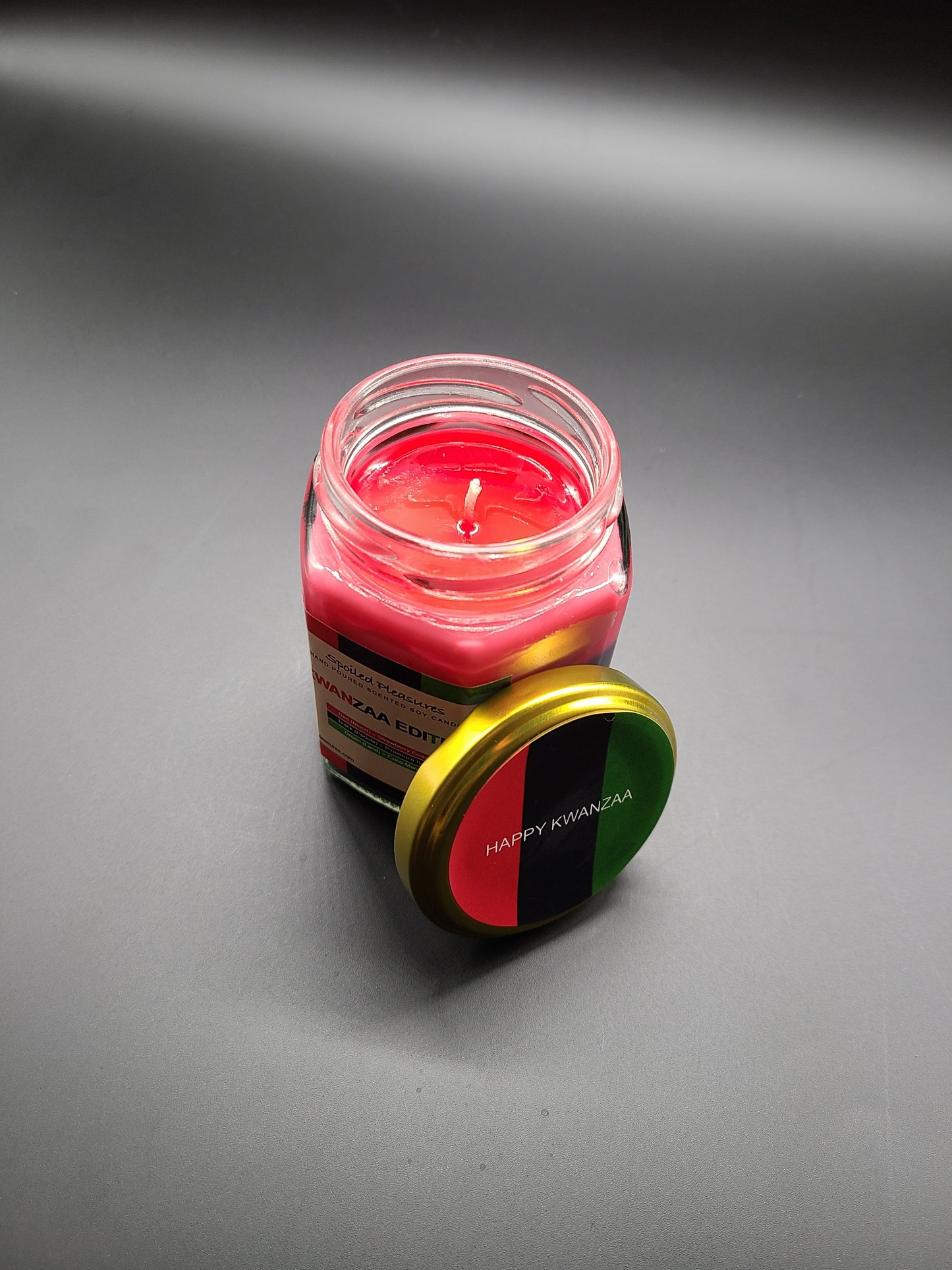 Kwanzaa Soy Candle